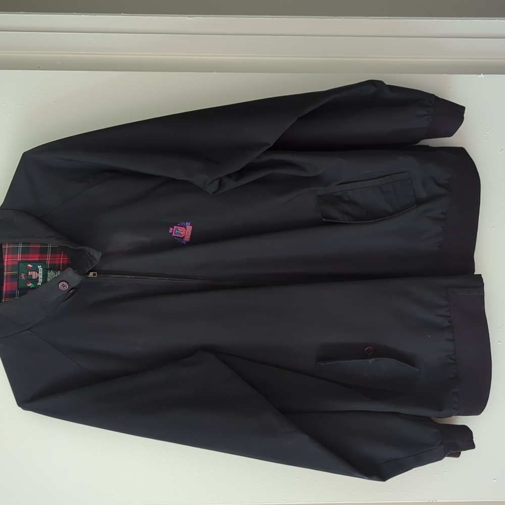 Izod Men's Jacket Tall Man Size XLT Black